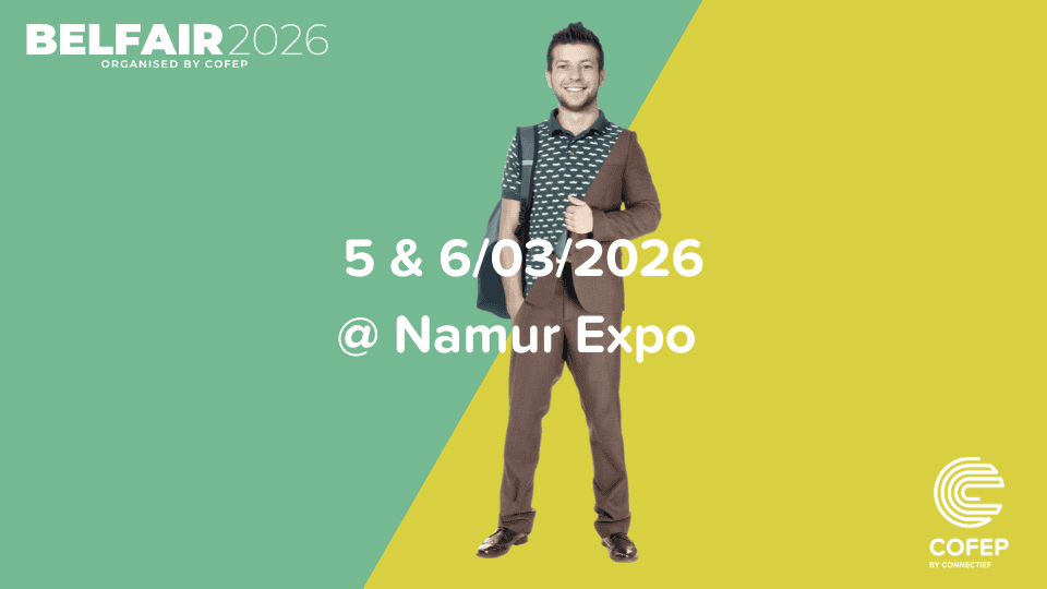 Evenement BELFAIR 2026 op Namur Expo op 5 en 6 maart 2026.